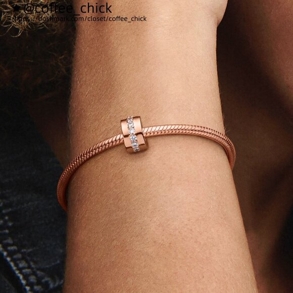 Pandora Sparkling Row Spacer Charm - Picture 5 of 5